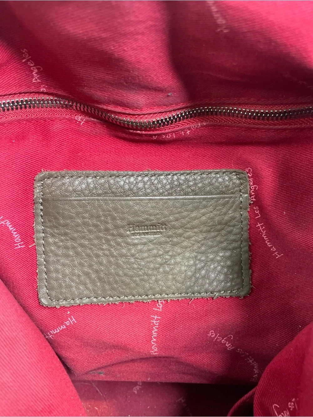 Hammitt Pebbled Leather Shoulder Bag in Tan